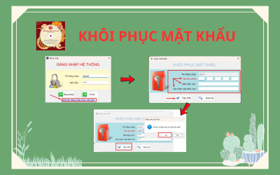 HƯỚNG DẪN LẤY LẠI MẬT KHẨU! VERSION 2.5.9.1